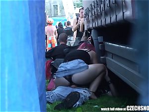 Czech Snooper - Public sex During Concert